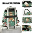 thumbnail image 3 of FORMRS Mini Backpack Purse for Women Quilted Travel Daypack Casual Shoulder Bag, Christmas Gingerbread, 3 of 7