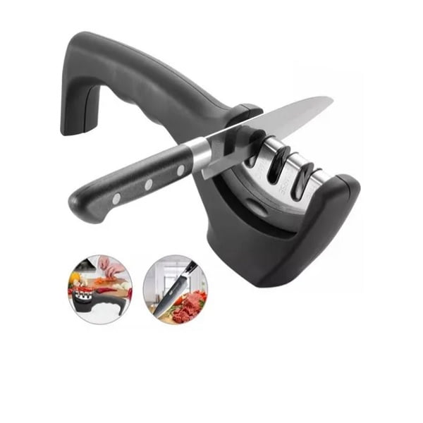 Afilador de Cuchillos Profesionla Compraymas Ergonomico en 3 etapas