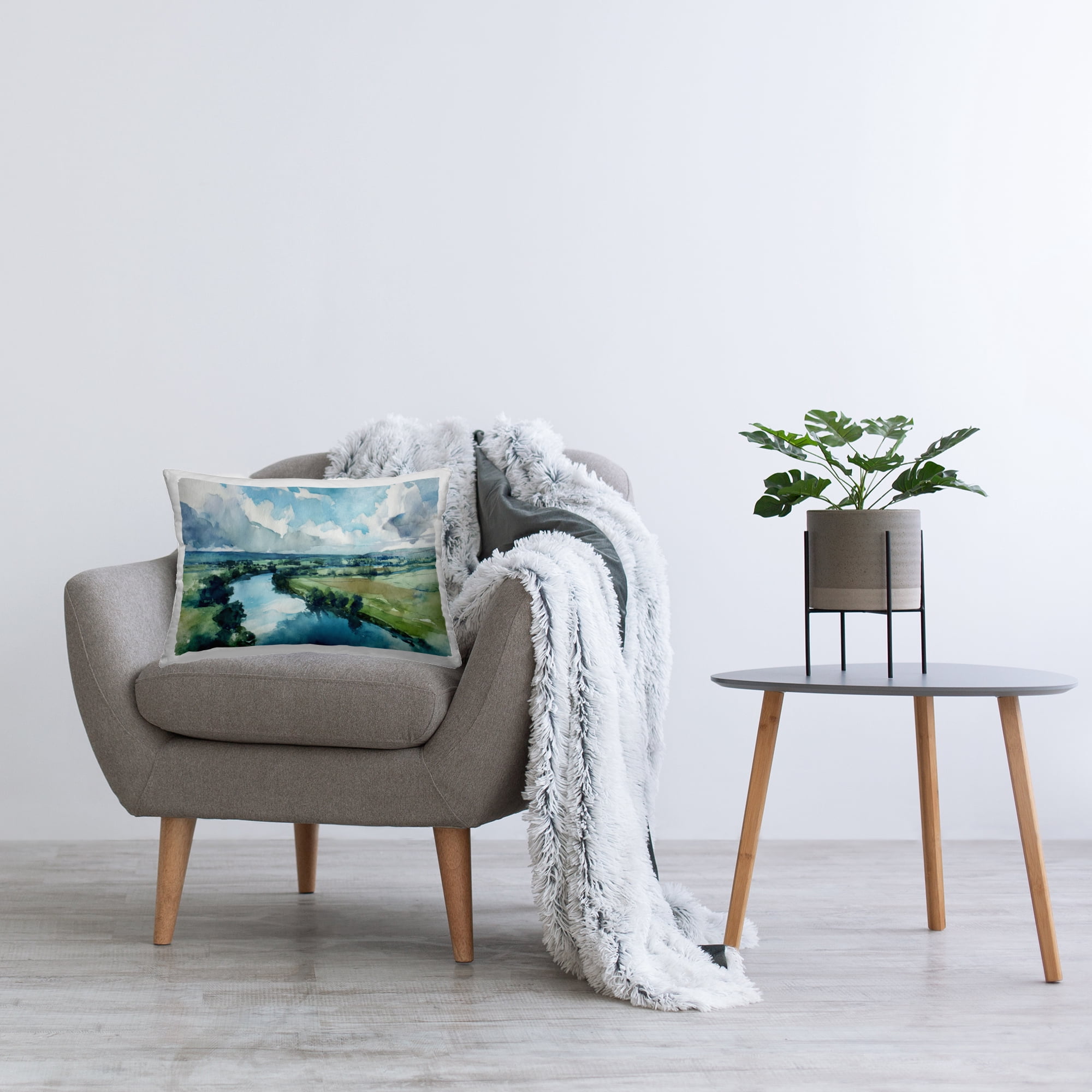 Stupell Industries In The Wild Flow Decorative Printed Throw Pillow, design by Svetlana Aleynikova