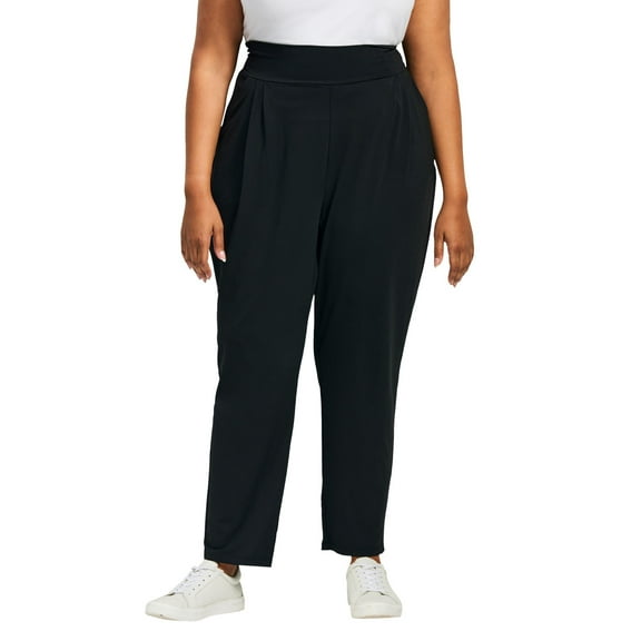 Avenue Women's Plus Size Lucille Tapered Knit Pant
