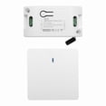 thumbnail image 1 of Wireless Smart Light Switch 433MHz Lighting Control Intelligent Switch AC 90-250V 10A Module( 1 W and 1 C),1 x single control switch 1 x receiver,White, 1 of 7