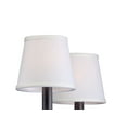 thumbnail image 4 of Forte Lighting 7078-05-55 5 Light 24-3/4" Wide Chandelier - Nickel, 4 of 5