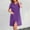 Purple, variant on XINXIAOO Women Solid Comfortable Casual Skirt Loose Pajamas Short Sleeve Nightgown plus Size Kimonos Robe after Shower Wrap around Towel Shawl with Hood Bathrobe Towel for Women Short Towel Dress plus