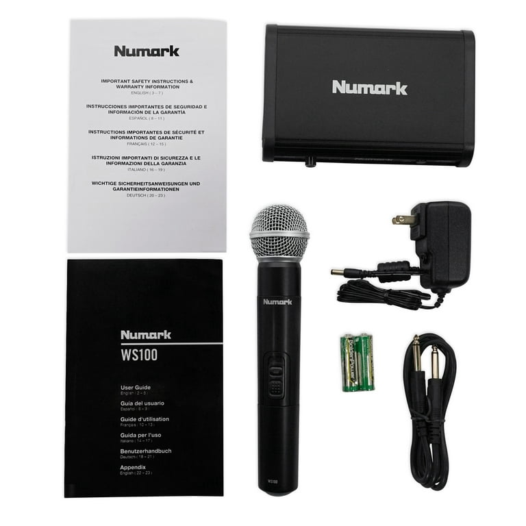 Numark WS100 Digital Wireless Microphone Syste - Walmart.com Numark WS100 Digital Wireless Microphone Syste - Walmart.com