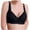 Black, variant on yievot Lace Bras for Women Comfort Push Up Wireless Bra Everyday Bralette Underwear Daily Wear