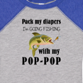 thumbnail image 4 of Inktastic Pack My Diapers I Am Going Fishing with Pop-pop Boys or Girls Baby Bodysuit, 4 of 5