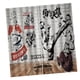 thumbnail image 1 of Juego de 2 cortinas 3D para ventana de dormitorio y sala de estar Boxeo, 1 of 7