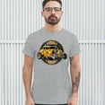 thumbnail image 3 of Tee Hunt American Garage T-Shirt Retro Hot Rod Vintage American Muscle Men's Tee, Gray, X-Large, 3 of 5