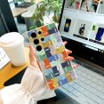 thumbnail image 3 of Mejore el aspecto de su iPhone con esta innovadora y protectora funda de goma de TPU para teléfono que muestra un elegante estampado de dibujos animados., 3 of 4