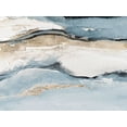 thumbnail image 2 of Loreth, Lanie 14x12 Gold Ornate Wood Framed with Double Matting Museum Art Print Titled - Blue Crystalline, 2 of 4