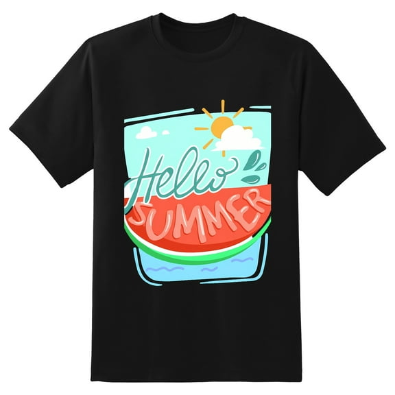 Men's Graphic TeeSummer (2) Letter Print T-Shirts Round Neck Short Sleeves Sizes XS-5XL Summer Daily Casual Tops