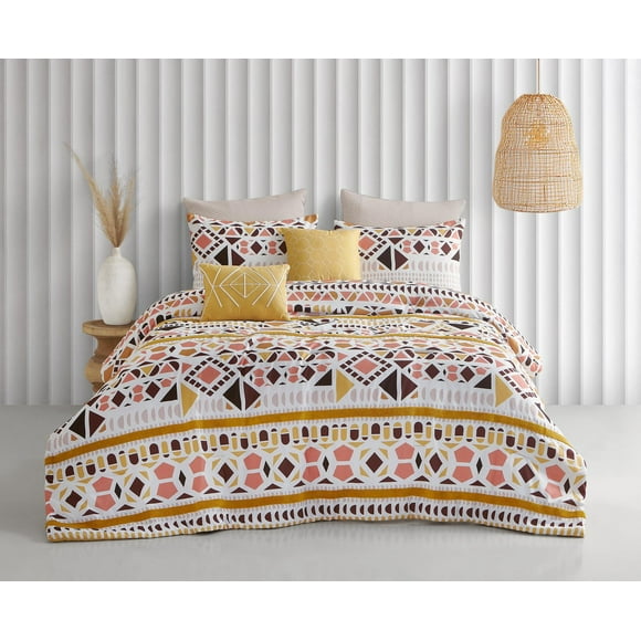 Chenille Mosaic 8 Piece Bed in a Bag