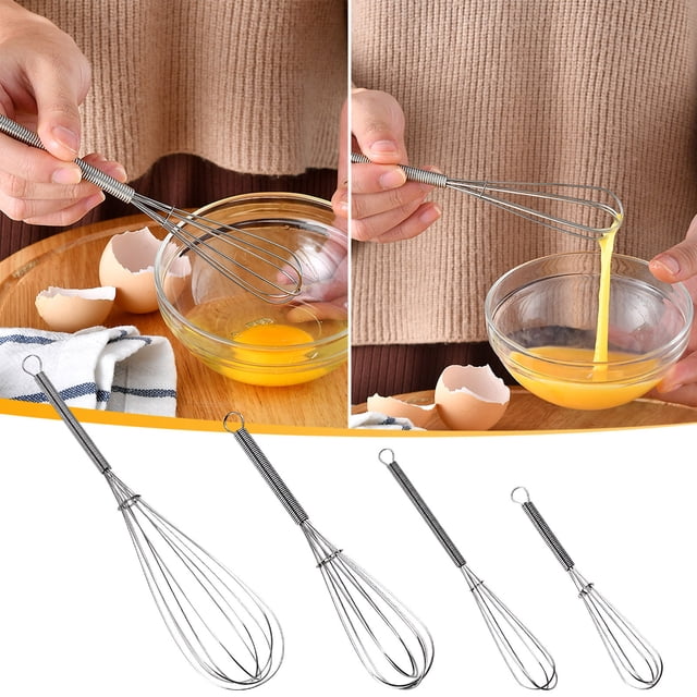 Viflosae Clearance Stainless Steel Iron Shaker For Eggs Beaters Multifunctional Tool For Mixing Mixers Used For Cooking Household Eggs And Milk In The Kitchen Outdoor living - up to 50% off
