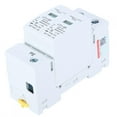 thumbnail image 1 of 2P 40kA Magnetic Blowing Surge Protection Device with 20kA Rated Current, 420V Level 2 Rail-Mounted Electrical Protection Module, High-Conductivity Thunder Arrestor with HD Glass, Durable & Safe, 1 of 6