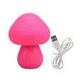 thumbnail image 6 of Doc Johnson Mochi Mushroom Vibe 10 Function Silicone Rechargeable Clitoral Vibrator, Pink, 6 of 9