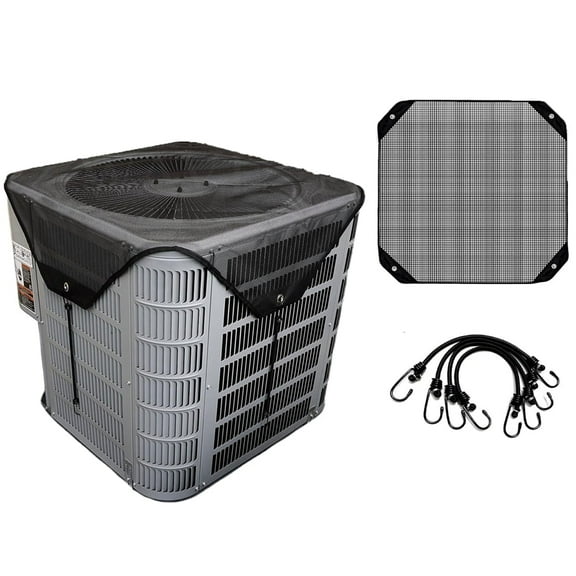 Durable Outdoor Air Conditioner Cover - Resin Mesh AC Unit Protector, Weatherproof Design for Long Use