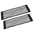 thumbnail image 5 of Dual-Layer Storage Net for Phones, Purses & Essentials | 80x24cm Black Mesh Bag Car Trunk Organizer, 5 of 8