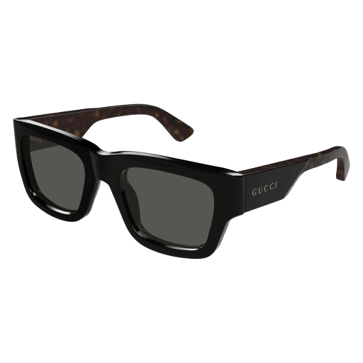 Sunglasses Gucci GG 1668 S- 001 Black / Grey Havana