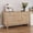 Geometric-Natural, variant on ZOSQUARE Modern 54" Sideboard Cabinet with Multi-Storage Compartments, Geometric Credenza Storage Cabinet for Dining Room, Living Room