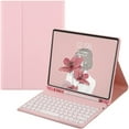 thumbnail image 1 of Dosaele iPad 10th Generation 2022 10.9” Keyboard Case Cute Round Key Color Keyboard Wireless Detachable BT Keyboard Cover for iPad 10 10.9-inch, 1 of 7
