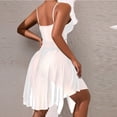 thumbnail image 4 of Warop Women's Camisole Dress with V-Neck, Lace and Sheer Mesh, Sexy Backless Slit Nightgown for Bedroom and Lounge, 4 of 4