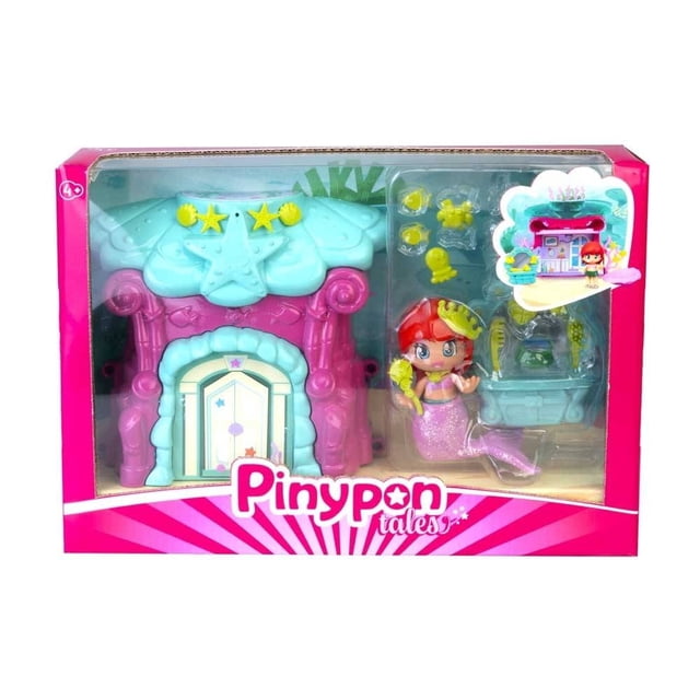 Figura PinyPon Mermaid House 7 cm