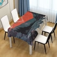 thumbnail image 3 of Yayeee Tablecloths for Rectangular Tables 54 x 54 inch Party Table Cover, Mountains at Dawn, 3 of 6