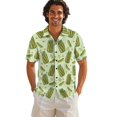 thumbnail image 3 of KUIFORTI Pickle Couple Matching Outfits Lightweight Matching Men and Women Outfits Hawaiian Shirt for Men Breathable 4-Way Stretch Suitable for Everyday Casual Wear, 3 of 7