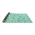 thumbnail image 2 of Ahgly Company Indoor Rectangle Oriental Light Blue Traditional Area Rugs, 8' x 10', 2 of 4