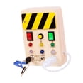 thumbnail image 3 of Busy Board, Electronic Developing Teaching Aids ,LED Switch Board Activities ,Montessori Busy Board for Gift ,Teaching, Early Education USB, 3 of 7
