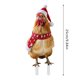thumbnail image 5 of Navidad Decoración Navideña Para Jardín Con Pollo Decoración Festiva Para Jardín Con Pollo Cartel De Bienvenida Navideño Decoración Con Tarjeta De Pollo Para Jardín, 5 of 6