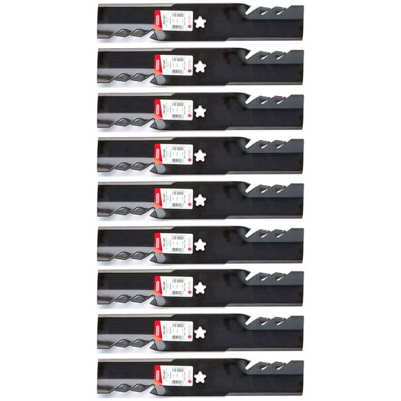 9PK Oregon 595-087 G5 Gator Blades for 48" Dixon 539113425, 575296401