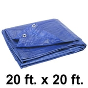20 x 20 Foot Blue Tarp