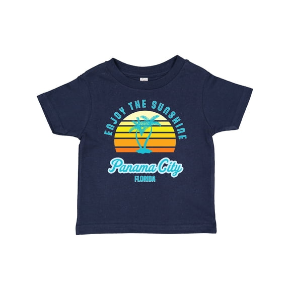 Inktastic Summer Enjoy the Sunshine Panama City Florida in Blue Boys or Girls Baby T-Shirt