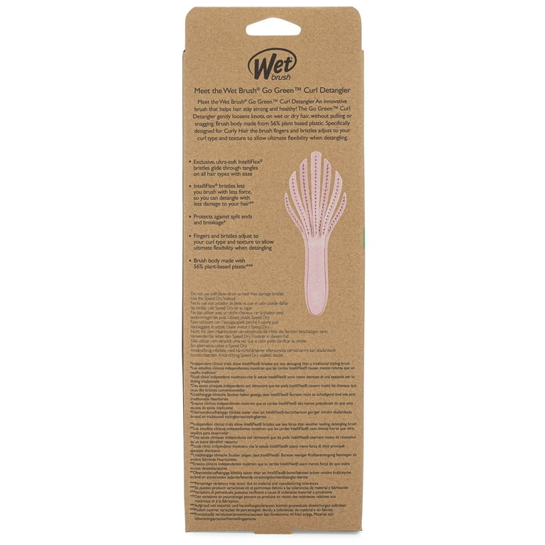 Wet Brush Go Green Curl Detangler - Ultimate Tangle Free for Wet