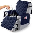 thumbnail image 1 of Funda reclinable TAOCOCO, impermeable, reversible, 22 pulgadas, azul oscuro, 1 of 8