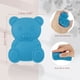 thumbnail image 3 of Cepillo de Cuerpo de Silicona Suave Unique Bargains, Cepillos Sensoriales, Esponja de Silicona, Cepillo para Baño de Mascotas, Cepillo de Baño, Cepillo de Champú, Azul Lago, 3 of 7