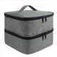 thumbnail image 3 of 2X Bolsa de Almacenamiento de Esmalte de UñAs, Organizador de Bolso Grande PortáTil de Nailon para CosméTicos, 3 of 5