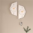 thumbnail image 6 of Modern Double-Sided Corner Wall Clock, Minimalist Silent Quartz Clock for Living Room Home, Hanging Corner Wall Watch, Easy Installation Decorative Timepiece, 6 of 7