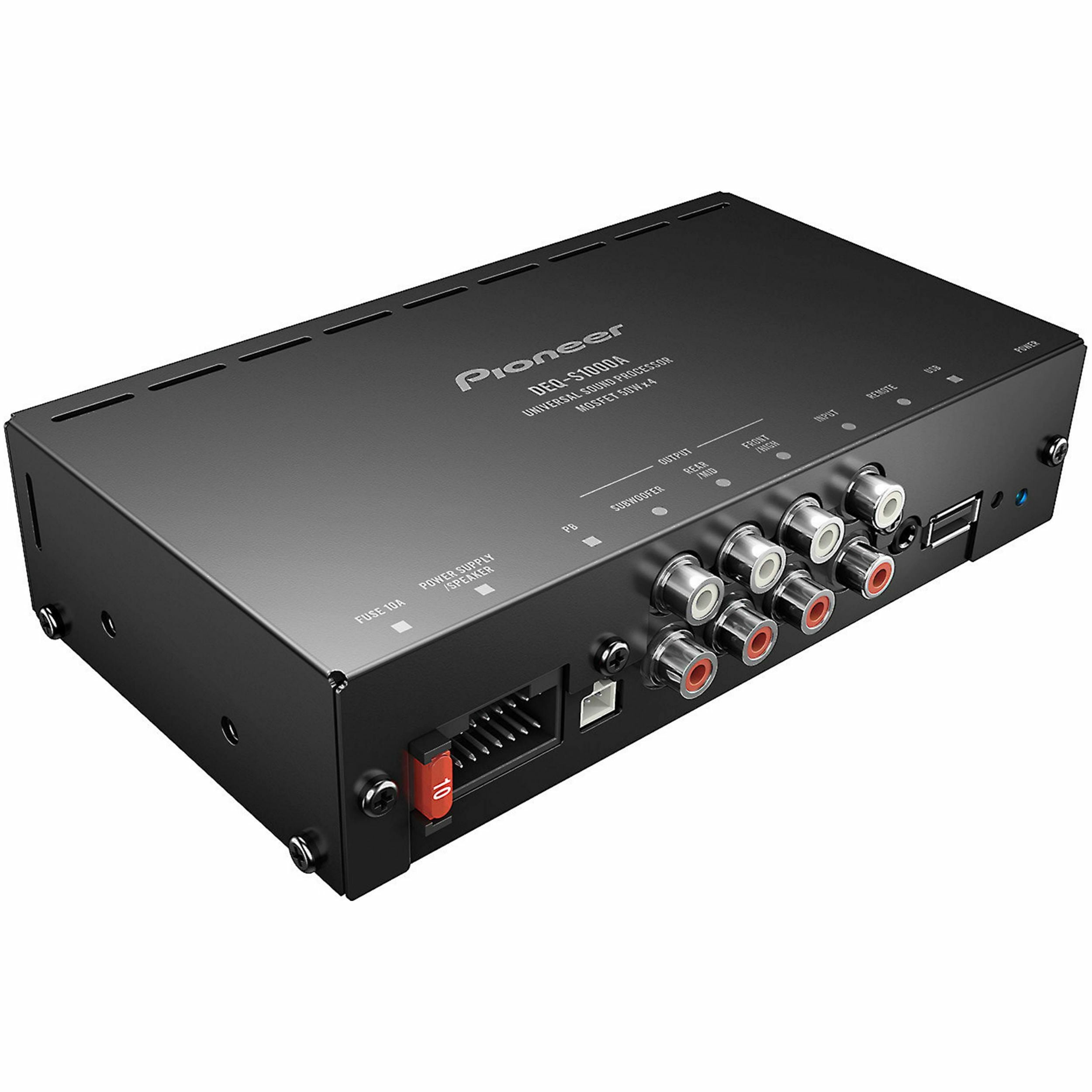 Pioneer アンプ　DEQ-S1000A(2) Pioneer DEQ-S1000A Compact 4 Channel Car Amplifier with