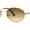 Gold Brown - Brown, variant on Oval Round Hipster Retro Metal Rim Luxury Pimp Sunglasses Silver - Navy