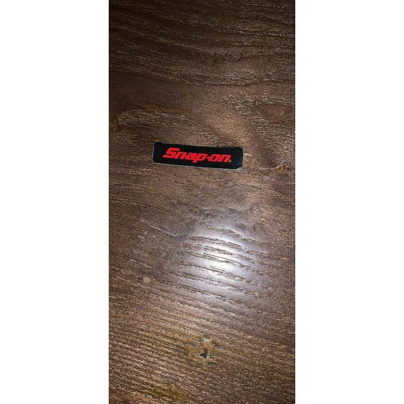 Snap-on tools mini magnet black with red