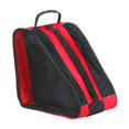 thumbnail image 2 of Bolsa para patines en línea con correa para el hombro, bolsa de transporte, bolso de mano con ruedas Rojo, 2 of 9