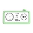 thumbnail image 1 of Temporizador visual del reloj despertador Reloj PRÁCTICO PRÁCTICO Portable Ligero Portable 3 Niveles Brillo con temperatura para la sala de estudio de Verde, 1 of 9