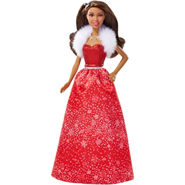 Barbie 2014 Holiday Doll Brunette 