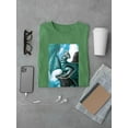 thumbnail image 3 of Luminous Blue Dragon T-Shirt Men -Anthony Chirstou Designs, Male Large, 3 of 4