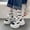 Black, variant on New Thick-soled, Popular and Versatile White Sneakers for Women, Casual Sports Shoes.Gifts Suitable for 224pcs Global Holidays., Women Shoes