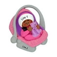 thumbnail image 4 of Ornaments by Elves Personalized Black Baby Girl Carrier Ornament Holiday Keepsake Christmas Decor, 4 of 10