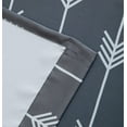 thumbnail image 6 of THD Benjamin Print Thermal Room Darkening Blackout Energy Efficient Patio Door Curtain Grommet Top Panel, 6 of 6