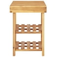 thumbnail image 2 of vidaXL Shoe Rack 90x32x46 cm Solid Acacia Wood, 2 of 4